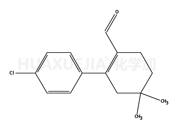 2-(4-氯苯基)-4,4-二甲基-1-环己烯-1-羧醛