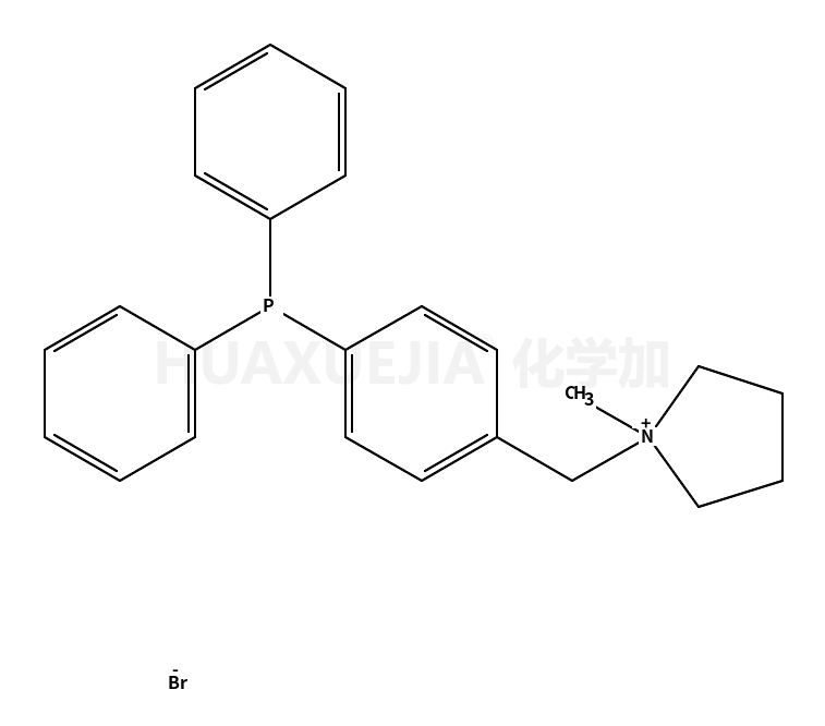 1-甲基-1-[4-(二苯基膦)苄基]吡咯烷鎓溴化物