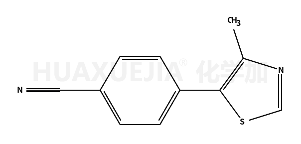 4-(4-甲基噻唑-5-基)苯甲腈