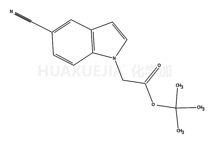 tert-butyl 2-(5-cyano-1H-indol-1-yl)acetate