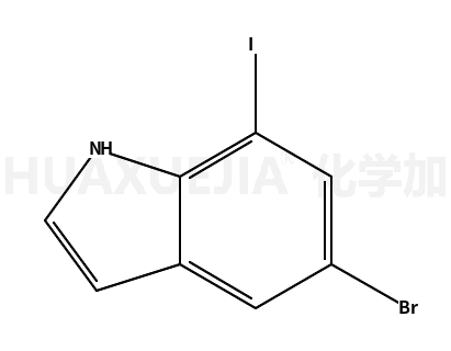 5-溴-7-碘吲哚