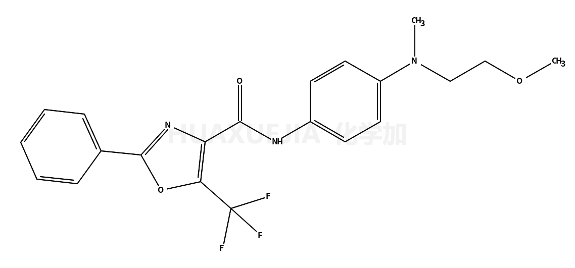 N-(4-((2-甲氧基乙基)(甲基)氨基)苯基)-2-苯基-5-(三氟甲基)噁唑-4-羧酰胺