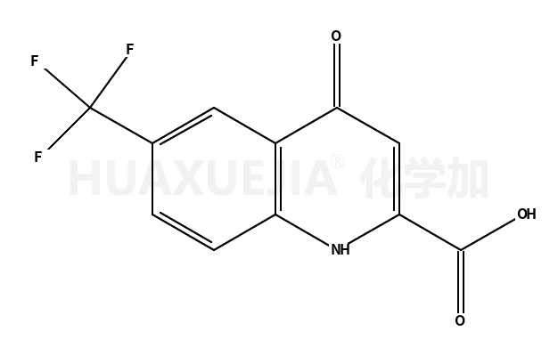 1,4-dihydro-4-oxo-6-(trifluoromethyl)-2-Quinolinecarboxylic acid