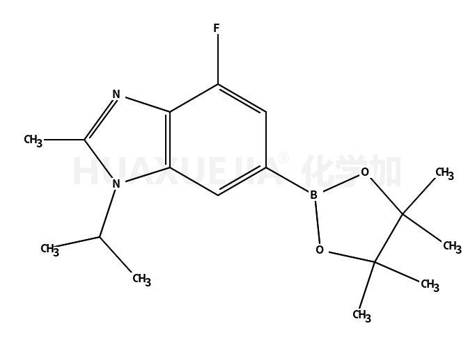 4-氟-1-异丙基-2-甲基-6-(4,4,5,5-四甲基-[1,3,2]二氧硼戊环-2-基)-1H-苯并咪唑