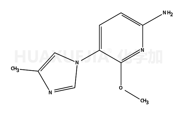 6-甲氧基-5-(4-甲基咪唑-1-基)吡啶-2-胺