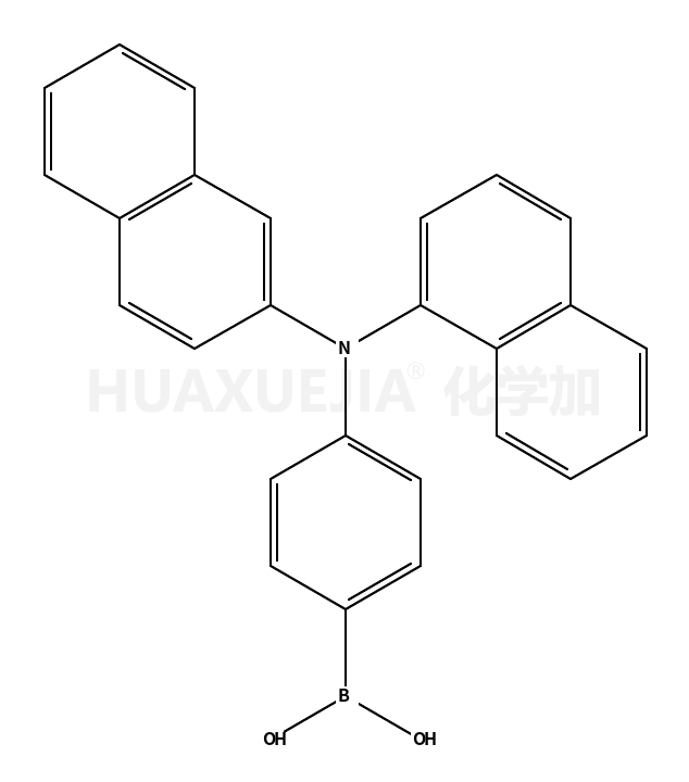 B-[4-(1-naphthalenyl-2-naphthalenylamino)phenyl]Boronic acid