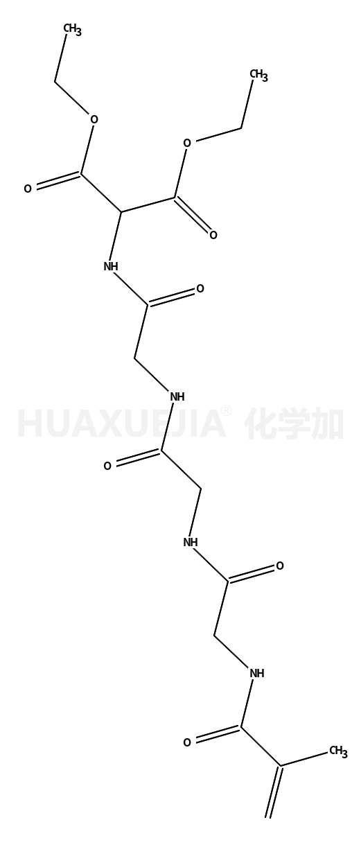 甲基丙烯酰甘氨酰甘氨酰甘氨酰氨基丙二酸二乙酯