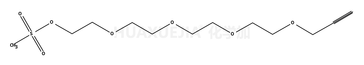 丙炔基-四聚乙二醇-甲磺酸酯