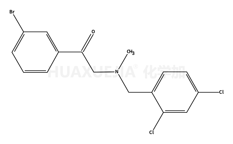 1-(3-bromophenyl)-2-((2,4-dichlorobenzyl)(methyl)amino)ethanone