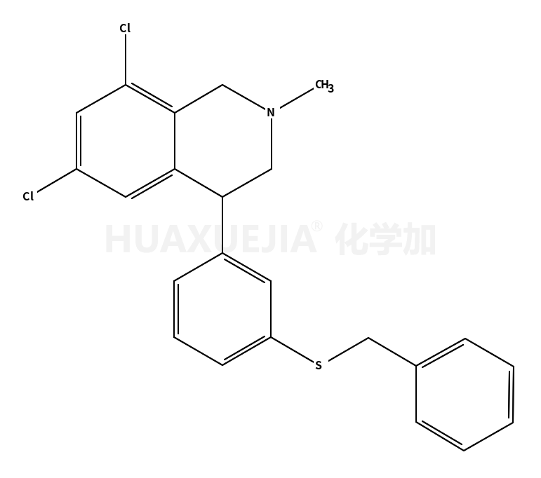 4-(3-(benzylthio)phenyl)-6,8-dichloro-2-methyl-1,2,3,4-tetrahydroisoquinoline