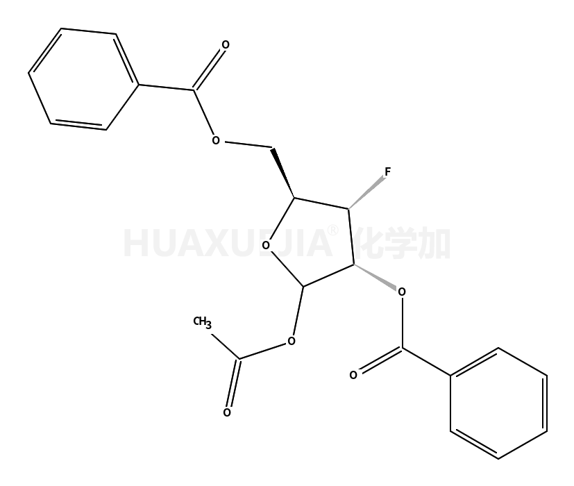 3-脱氧-3-氟-D-呋喃核糖 1-乙酸酯 2,5-二苯甲酸酯