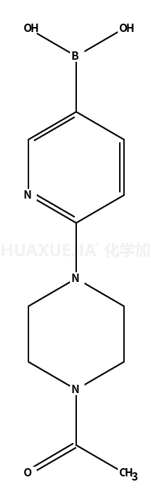 2-(4-乙酰基哌嗪-1-基)吡啶-5-硼酸