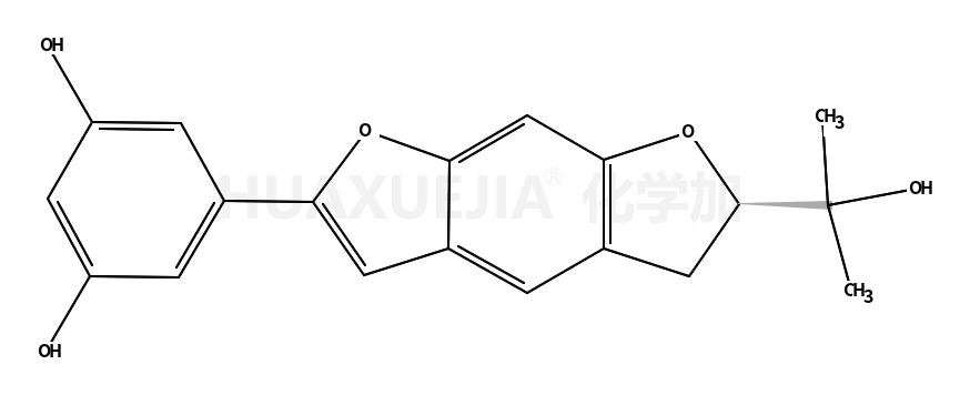 1,3-Benzenediol, 5-[(6R)-5,6-dihydro-6-(1-hydroxy-1-methylethyl)benzo[1,2-b:5,4-b']difuran-2-yl]-