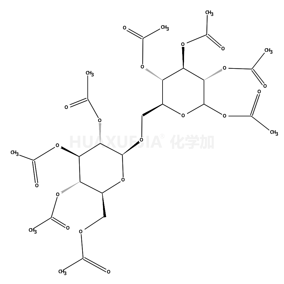 1,2,3,4,6-tetra-O-acetyl-6-O-(2,3,4,6-tetra-O-acetyl-β-D-glucopyranosil)-β-D-glucopyranose (octa-O-acetyl-β-gentobiose)