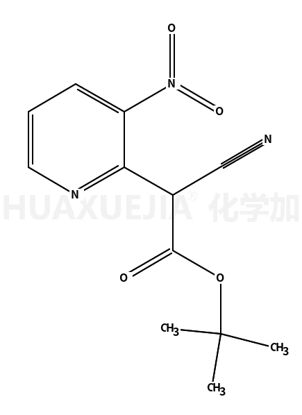 tert-Butyl 2-cyano-2-(3-nitropyridin-2-yl)acetate