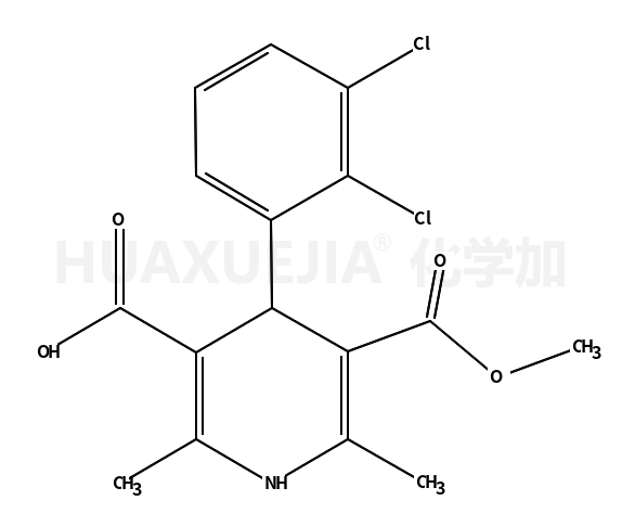 4-(2,3-二氯苯基)-1,4-二氢-2,6-二甲基-3,5-吡啶二羧酸 3-甲酯