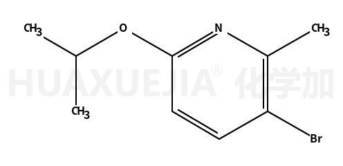 3-Bromo-6-isopropoxy-2-methylpyridine