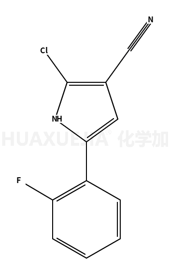 2-氯-5-(2-氟苯基)-1H-吡咯-3-甲腈