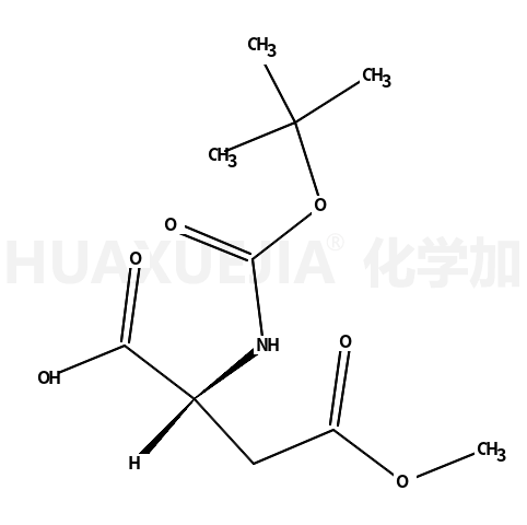 N-[(1,1-二甲基乙氧基)羰基]-D-天冬氨酸-4-甲酯