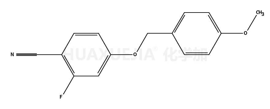 Benzonitrile, 2-​fluoro-​4-​[(4-​methoxyphenyl)​methoxy]​