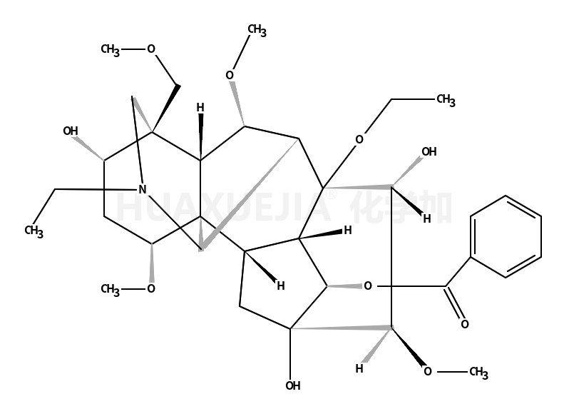 8-O-乙基-14-苯甲酰乌头原碱