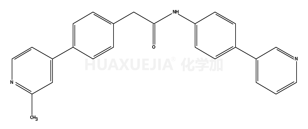 2-(4-(2-甲基吡啶-4-基)苯基)-n-(4-(吡啶-3-基)苯基)乙酰胺