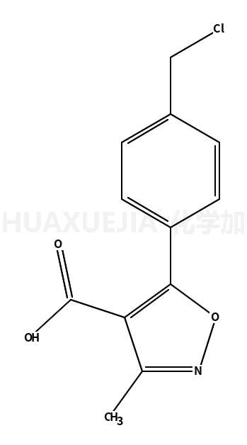 5-[4-(氯甲基)苯基]-3-甲基-4-异噁唑羧酸