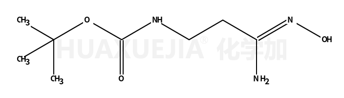 (Z)-3-氨基-3-(羟基亚氨基)丙基氨基甲酸叔丁酯