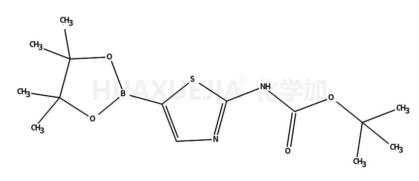 5-(4,4,5,5-四甲基-1,3,2-二噁硼烷-2-基)噻唑-2-基氨基甲酸叔丁酯