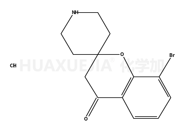 8-bromospiro[3H-chromene-2,4'-piperidine]-4-one,hydrochloride