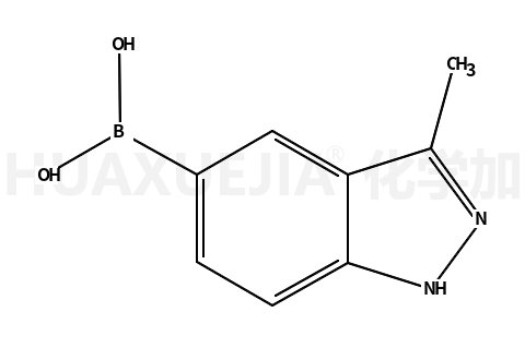 B-(3-甲基-1H-吲唑-5-基)硼酸