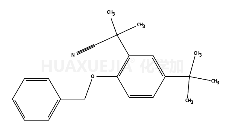 2-(2-(芐氧基)-5-(叔丁基)苯基)-2-甲基丙腈