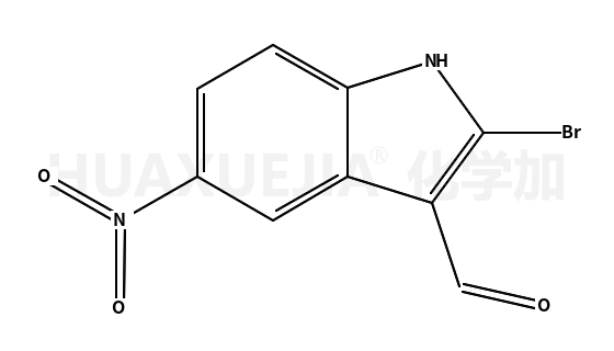 2-溴-5-硝基-1H-吲哚-3-甲醛