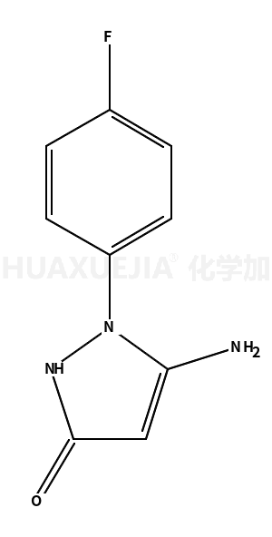 5 -氨基- 1-（4-氟苯基）-1H -吡唑- 3-醇