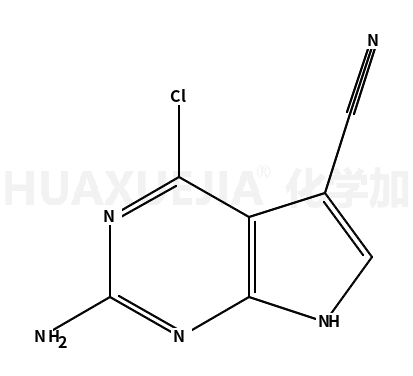 2-氨基-4-氯-7h-吡咯并[2,3-d]嘧啶-5-甲腈