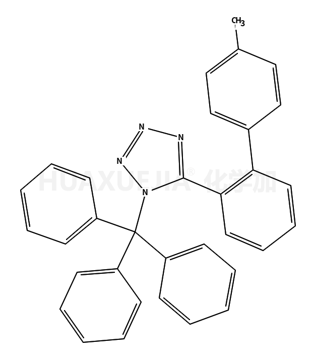 N-(三苯基甲基)-5-(4’-甲基联苯-2-基)四氮唑