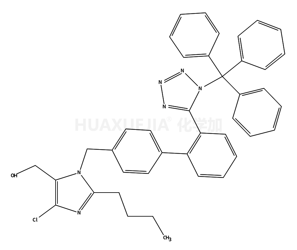 [2-丁基-4-氯-1-[(2’-(1-三苯甲基-1H-四氮唑-5-基)联苯-4-基)甲基)-1H-咪唑-5-基)甲醇