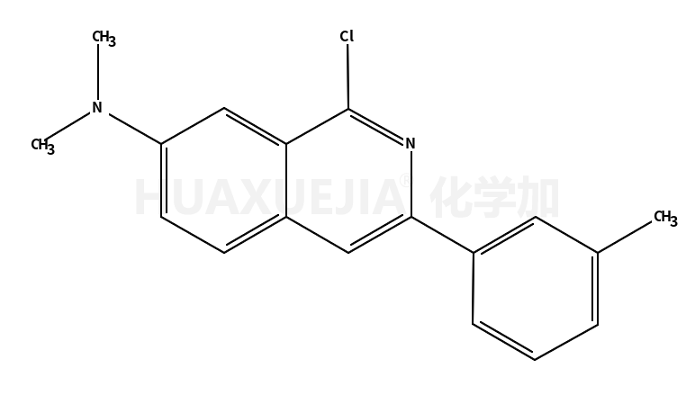 1-Chloro-N,N-dimethyl-3-(3-methylphenyl)-7-isoquinolinamine