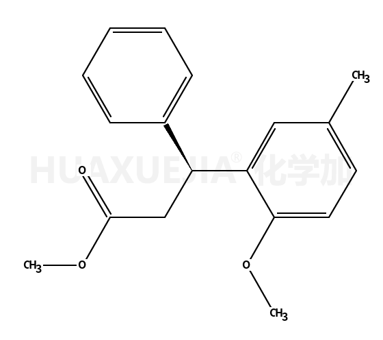 3-(2-甲氧基-5-甲基苯基)-3-苯基丙酸甲酯