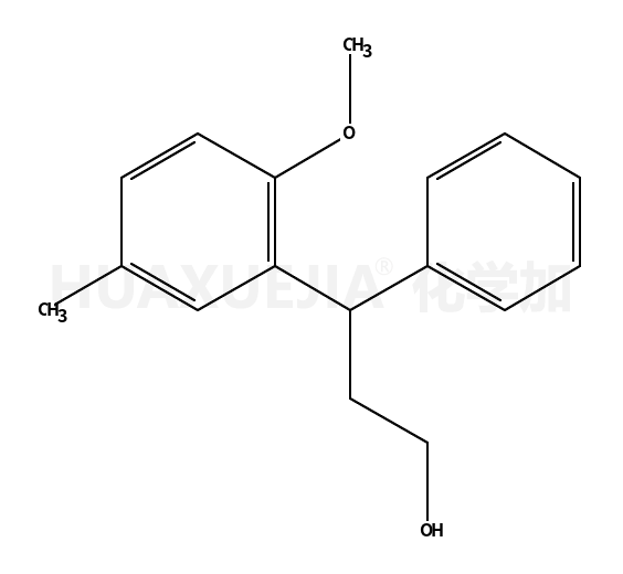 3-(2-甲氧基-5-甲基苯基)-3-苯基-1-丙醇