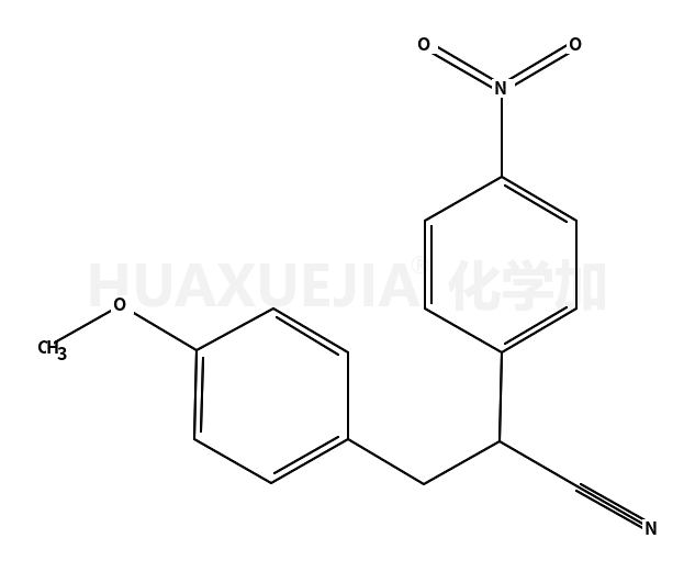 3-(4-methoxyphenyl)-2-(4-nitrophenyl)propanenitrile