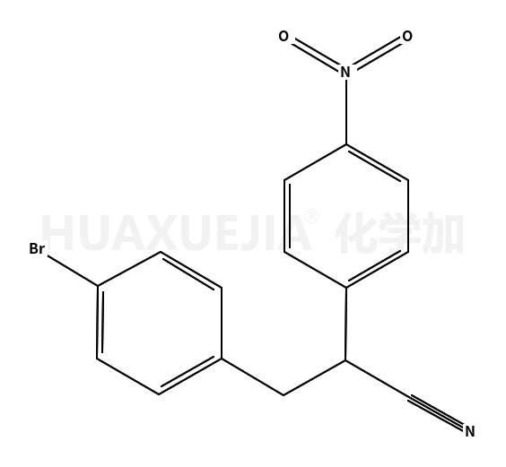 3-(4-bromophenyl)-2-(4-nitrophenyl)propanenitrile