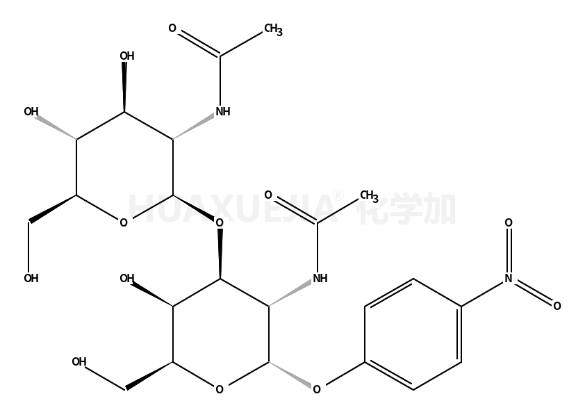 2-乙酰氧基-3-O-(2-乙酰氧基-2-脱氧-B-D-吡喃糖苷)-2-脱氧-A-D-半乳糖苷-4-硝基苯酯