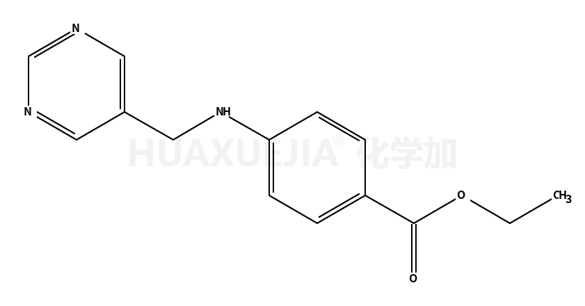 4-[(pyrimidin-5-ylmethyl)-amino]-benzoic acid ethyl ester