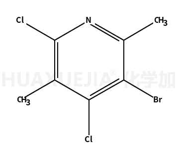 3-溴-4,6-二氯-2,5-二甲基吡啶