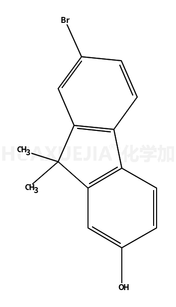 7-溴-9,9-二甲基芴-2-醇