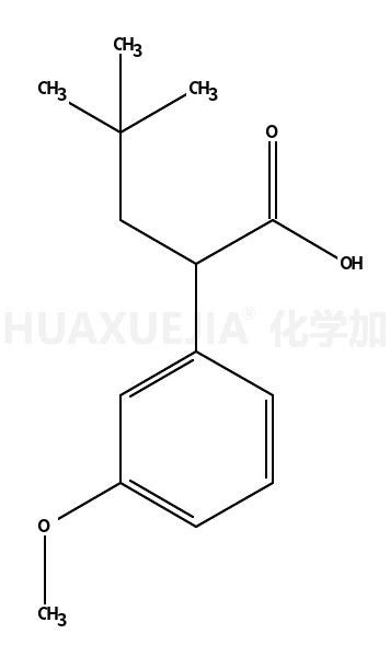 2-(3-methoxyphenyl)-4,4-dimethylpentanoic acid