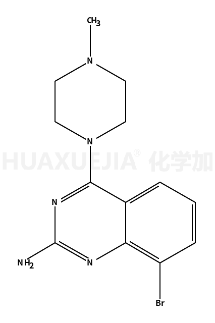 8-溴-4-(4-甲基哌嗪-1-基)喹唑啉-2-胺
