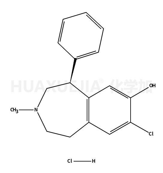 (5R)-8-氯-3-甲基-5-苯基-2,3,4,5-四氢-1H-3-苯并吖庚英-7-醇盐酸 (1:1)