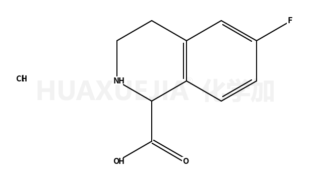 6-Fluoro-1,2,3,4-tetrahydroisoquinoline-1-carboxylic acid monohydrochloride